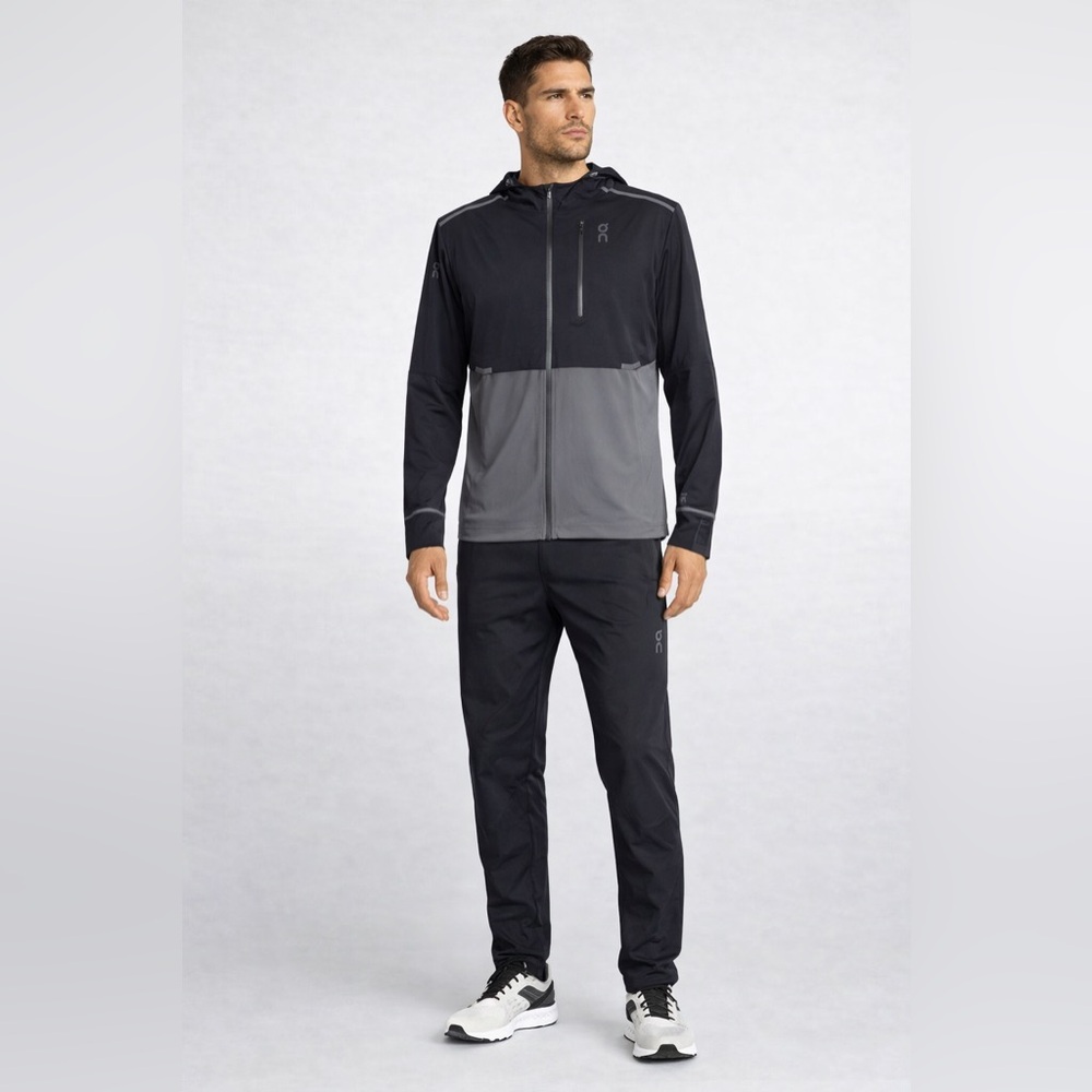 On cloud Runnin Men’s Med Weather Packable Windproof Lightweight Running Jacket